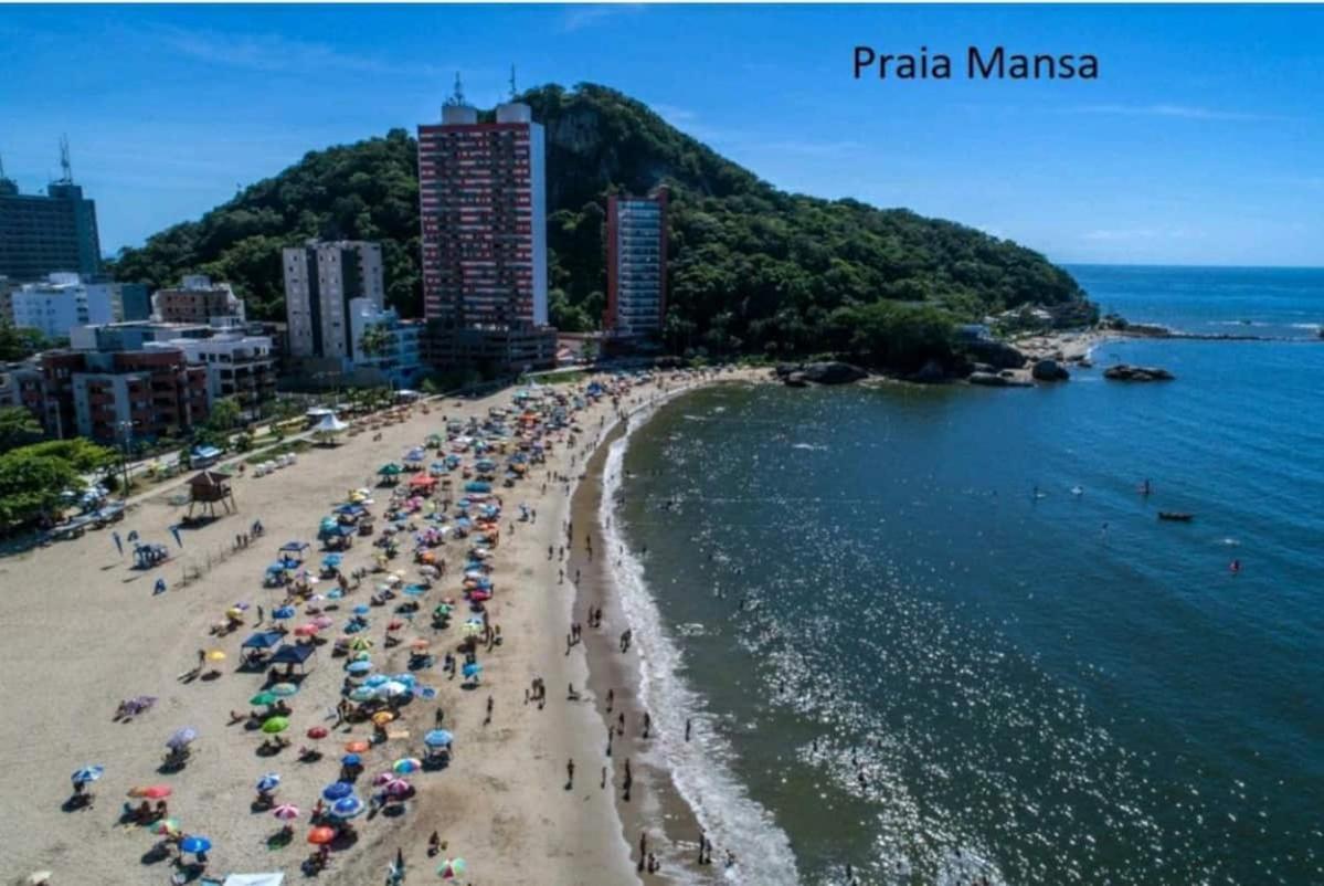 Praia De Caioba De Frente Para O Mar Matinhos Pr Lägenhet Exteriör bild